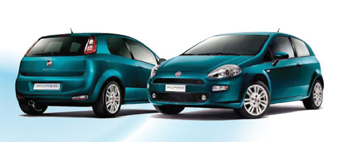 Fiat Funda llave coche Verde lima 