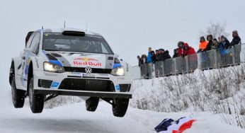 Victoria de Sébastien Ogier en el Rally de Suecia