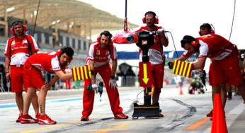 El alerón trasero impide a Alonso luchar por la victoria con Vettel
