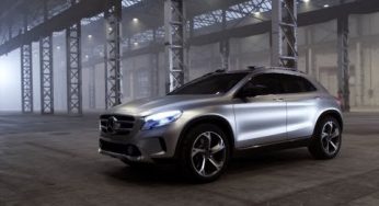 El Mercedes-Benz GLA Concept, de cine