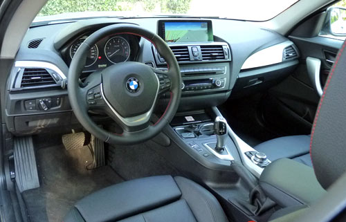 BMW 116i (interior)