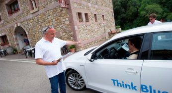 Roberto Comesaña y Luis Miguel Ortego, ganadores de la Think Blue Challenge