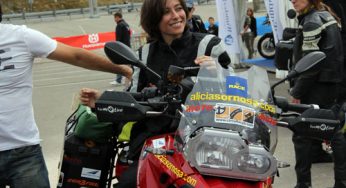Alicia Sornosa, un año más en el Encuentro BMW Riders