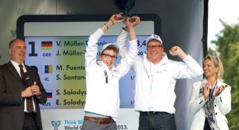 La pareja alemana, ganadora de la Think Blue Challenge de Volkswagen