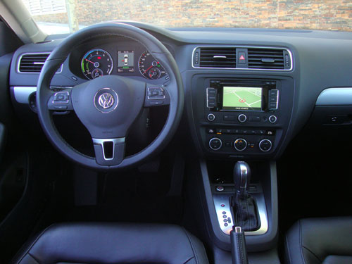 VW Jetta Hybrid (interior)
