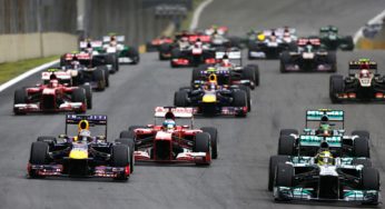 GP de Brasil de F-1: Podio de Alonso en la novena victoria consecutiva de Vettel