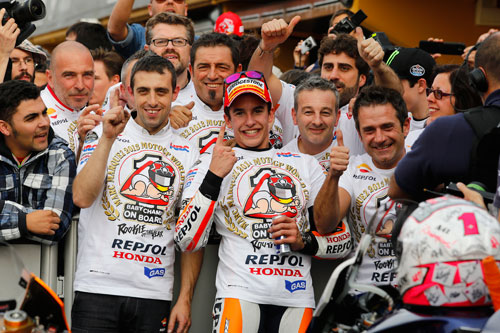 Márquez campeón MotoGP Valencia 2013