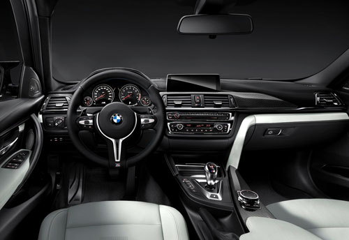 BMW M3 (interior)
