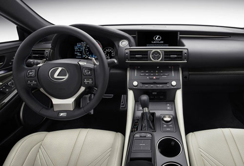 Lexus RC F (interior)