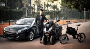 El tenista Novak Djokovic, embajador de Peugeot