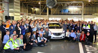 Se inicia la producción del actualizado Opel Meriva