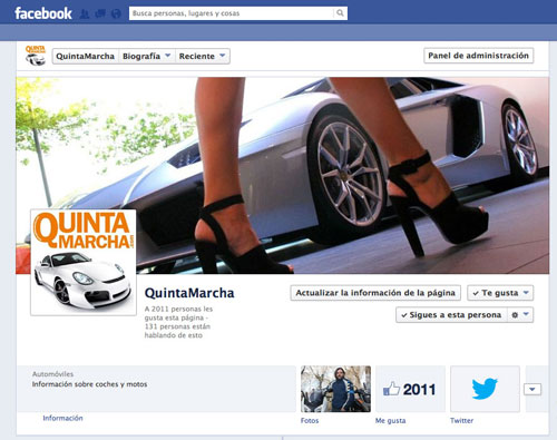 Facebook QuintaMarcha