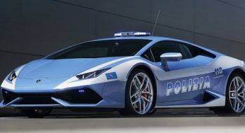 La policía italiana patrulla con un Lamborghini Huracán de 610 CV