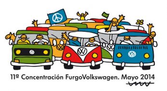 Concentración de furgonetas Volkswagen en Sant Pere Pescador