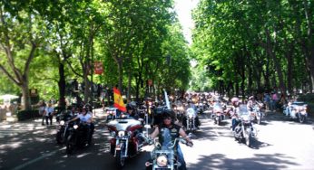 La concentración Harley-Davidson en Madrid, con más de 1.600 motos