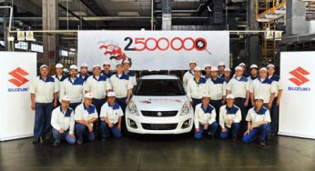 La producción de Suzuki en Europa alcanza los 2,5 millones de vehículos