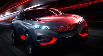 Peugeot Quartz Concept: ‘Crossover’ futurista