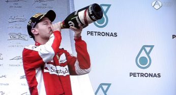 GP de Malasia: Ferrari renace de la mano de Vettel y Alonso abandona