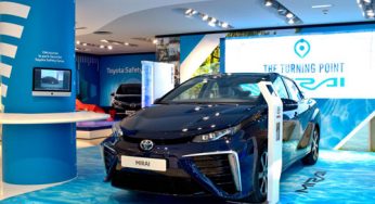 Toyota Mirai, protagonista en París a dos meses de su llegada