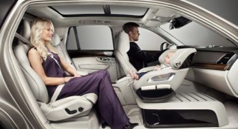 Volvo Excellence Child Seat Concept: Los niños viajarán como reyes