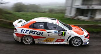 Alberto Monarri, tercero en el Rallye Do Cocido 