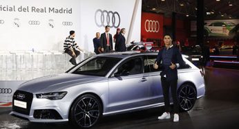 Audi entrega sus nuevos coches a los jugadores del Real Madrid en Carlos Sainz Center Madrid