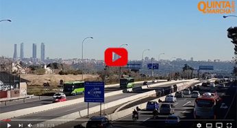 Recorrimos Madrid en moto el día de la prohibición a la circulación de coches según sus matrículas (ver vídeo)