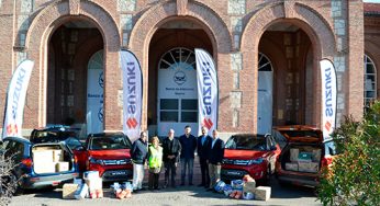 Suzuki entrega 2.000 kg de comida al Banco de Alimentos de Madrid en una iniciativa de lo más solidaria