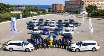 Toyota entrega los 250 vehículos oficiales para los Juegos Mediterráneos Tarragona 2018