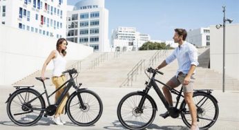 Las nuevas bicicletas eléctricas Peugeot de ‘trekking’ y de ruta con batería integrada