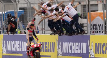 Marc Márquez directo a su nuevo título tras conseguir la 200ª victoria en MotoGP en MotorLand