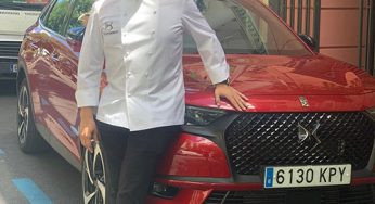 El chef Mario Sandoval conduce un DS 7 Crossback E-Tense 4×4 como embajador de la marca en España
