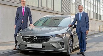 La producción del Insignia, tope de gama de Opel, se pone en marcha en Rüsselsheim 