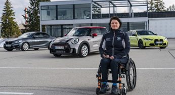 Cursos de formación de BMW y Mini Driving Experience para personas con discapacidad