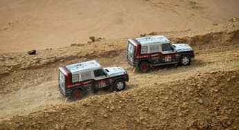El equipo Rumbo Zero participará en el Dakar Classic 2022 con tres M-B G320 y el patrocinio de Mercedes-Benz Retail