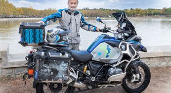 Alfonso Gordon explica en el podcast de BMW Motorrad su próximo viaje a Kenia, con su R 1200 GS ADV, para ver el pozo de agua y el huerto creados en la misión de Kokuselei gracias a la generosidad de los riders
