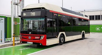 Barcelona estrena su primer autobús de hidrógeno con tecnología de pila de combustible de Toyota