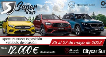 Super Days en Citycar Sur: Mercedes-Benz y Smart de ocasión y ‘Km 0’ con hasta 12.000 € de descuento