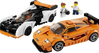 Ahora tienes la posibilidad de comprarte ¡dos! McLaren con el pack doble ‘Lego Speed Champions’ que la marca lanza por sus 60 años