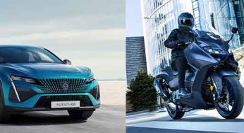 El Peugeot 408 y la Yamaha TMax, ‘Mejor Coche’ y ‘Mejor Moto del año’ en los premios Motor Awards 2023