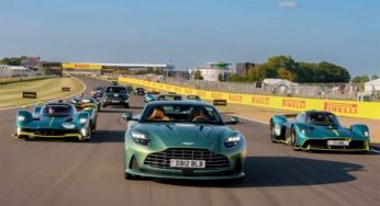 110 Aston Martin en Silverstone por su 110º aniversario