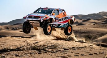 Rally Dakar: Isidre Esteve disfruta con el Toyota en el desierto y ya es 24º absoluto