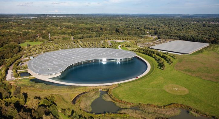 20 secretos del impresionante McLaren Technology Centre en su 20 aniversario
