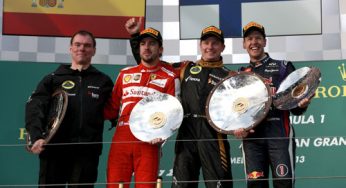 Alonso cumple con el objetivo del podio en Australia