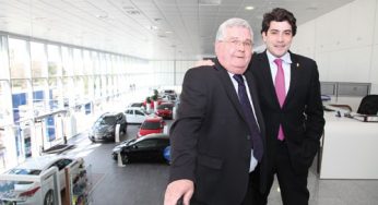David Pérez, alcalde de Alcorcón, en su visita al concesionario Hyundai: “Yuncar Motor es el motor para salir de la crisis”