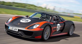 Porsche 918 Spyder: Carreras híbridas