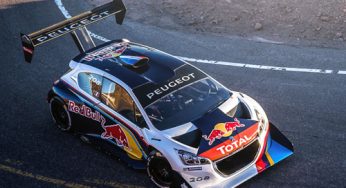 Loeb prueba el Peugeot 208 T16 en el Pikes Peak