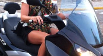 Ana Duato, con el casco Primavera de NZI