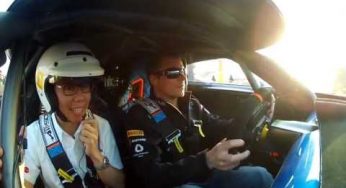 Kimi Räikkönen prueba el Renault Fluence y el Alpine A110-50