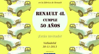 Concentración de Renault 4L en Valladolid